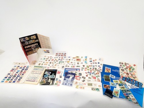 Stamp collecting lots - collecting, of