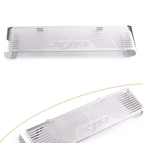 Silver front radiator guard - front,