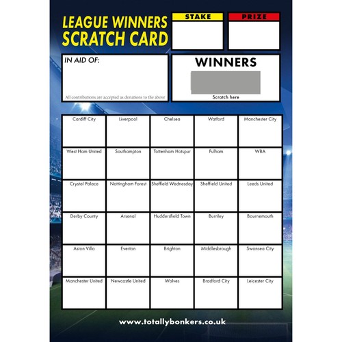 Football fundraising scratch - fundraising,