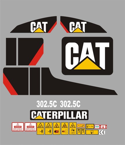 Cat 302 2007 mini - cat,