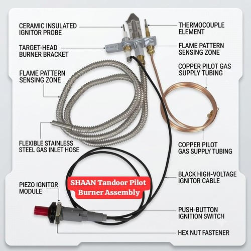 Tandoor pilot assembly - tandoor,