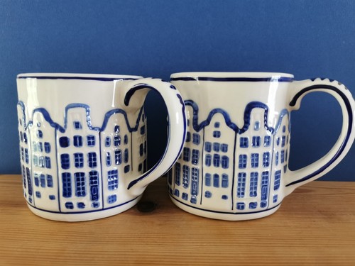 Pair vintage delft - vintage,