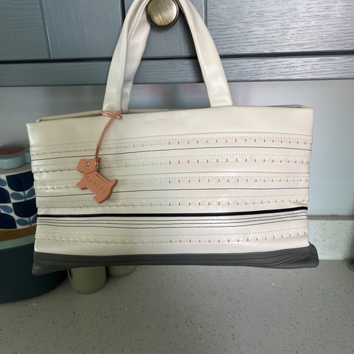 Radley handbag ivory peach - radley,