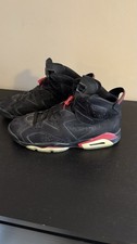 Air Jordan 6 Retro ‘infrared’ Black Varsity Red (2009) Size 10.5 UK/11.5 US