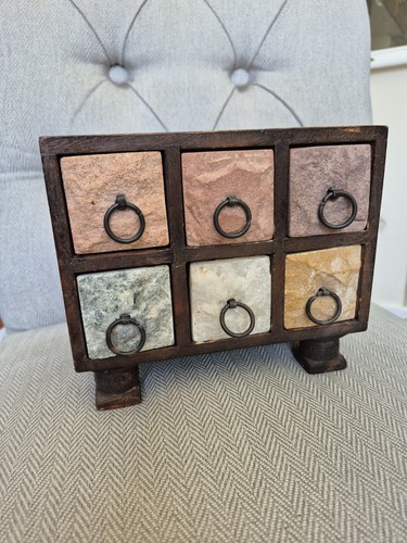 Vintage drawers stone front - vintage,