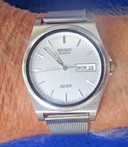 Vintage seiko sq100 7n43 - vintage, 7n43-8001
