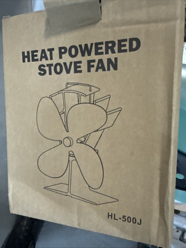 Heat powered stove log - stove, burner