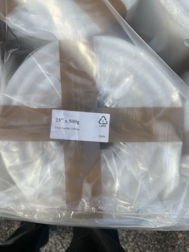 Layflat polythene poly tubing