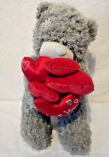 ME TO YOU Standing Bear With Valentine Hearts, 11" High