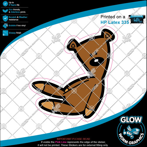 Bean teddy bear animated - mr,