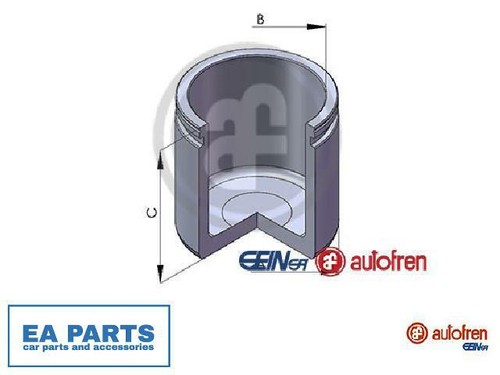 Piston brake caliper for mini - piston,,