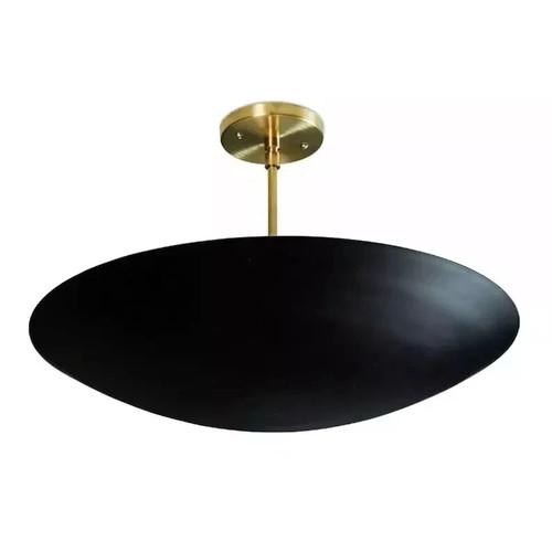 Modern disc pendant - disc, light