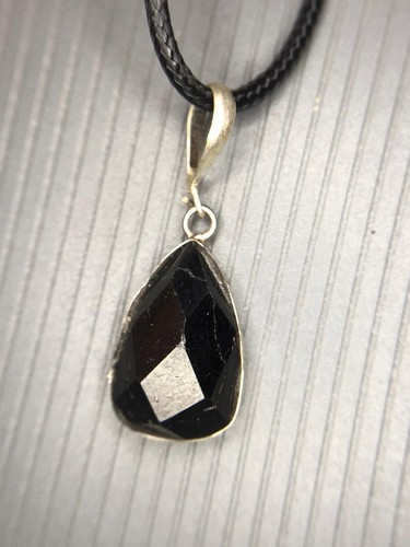 Natural black tourmaline rose - black,