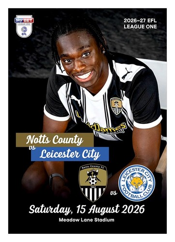 Notts county leicester city - county,