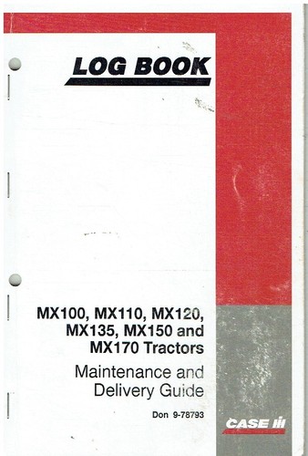 Case maxxum mx100 mx110 - mx100, mx120