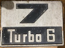Volvo F7 Turbo 6 Truck Badge