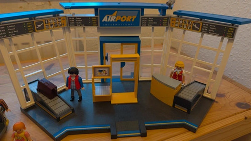 Playmobil airport terminal - airport,