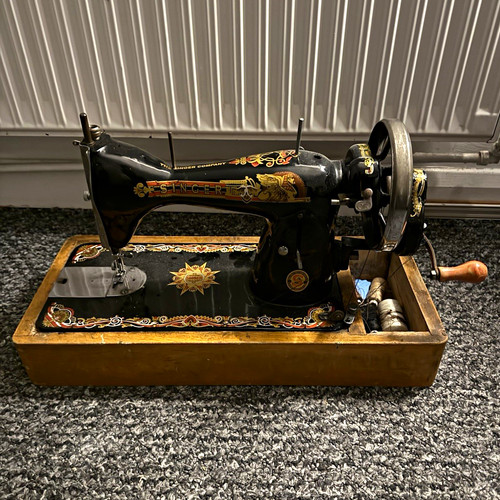 Singer vintage mechanical - vintage, hand