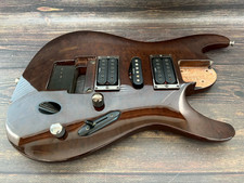 1998 Ibanez S540-QS Body Transparent Black HSH Mahogany Made in Japan Fujigen