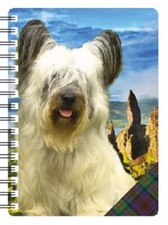 Skye Terrier 3D Notebook
