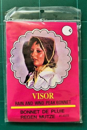 Visor rain bonnet - visor, bonnet/bonnet