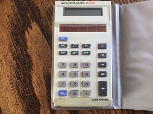 Texas instruments calculator - texas,
