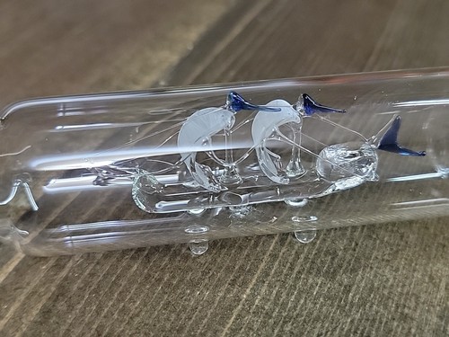Vintage all glass ship a - vintage,