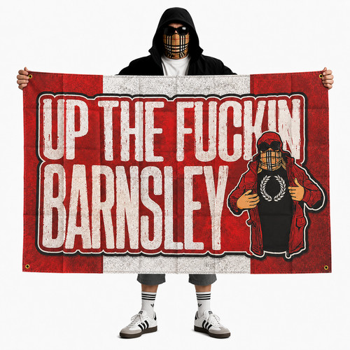The fckin barnsley flag - the,