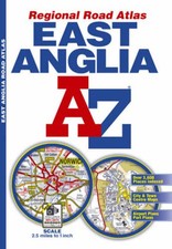 East Anglia Regional Road Atlas (A-Z Region... by Geographers A-Z Map  Paperback