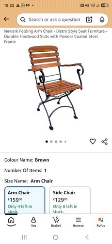 Folding garden chairs set - folding,