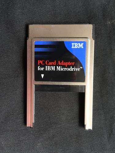 Vintage ibm microdrive card - ibm,