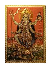Goddess kali golden magnet - kali,