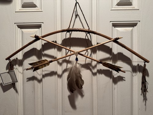 Native american bow arrow - bow, &