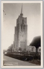 ASHWELL Hertfordshire The Church RP Postcard