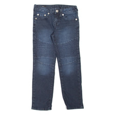 TRUE RELIGION Geno Boys Jeans Blue Slim Tapered Stone Wash W24 L23