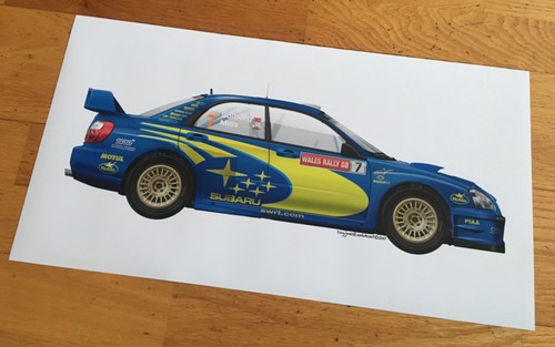 Subaru impreza petter solberg - subaru,