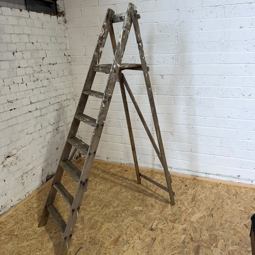 Vintage decorators step ladder - vintage,