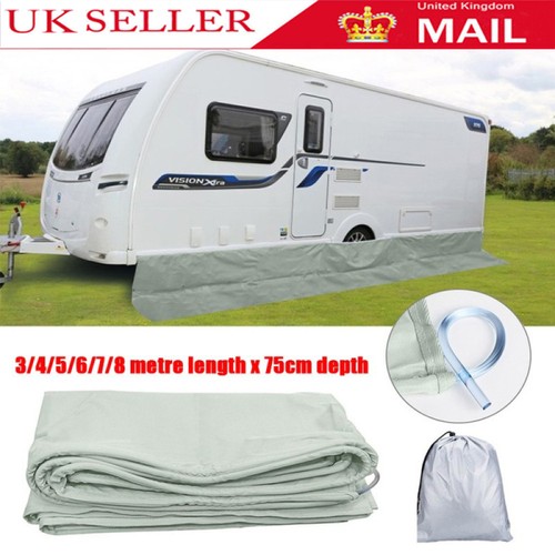 Caravan awning mud draught - caravan,
