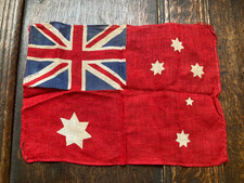 Vintage Small  Australia Red Ensign Land Flag  11" x  8"