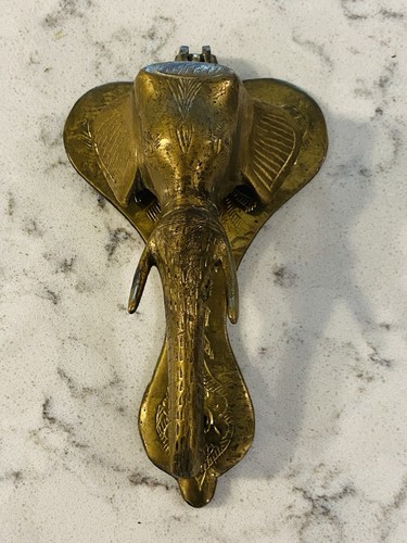 Vintage brass male - brass,