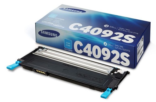 Genuine samsung cyan toner - samsung,