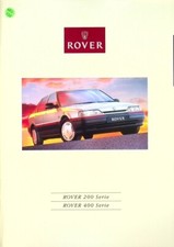 287168) Rover 200 400 brochure