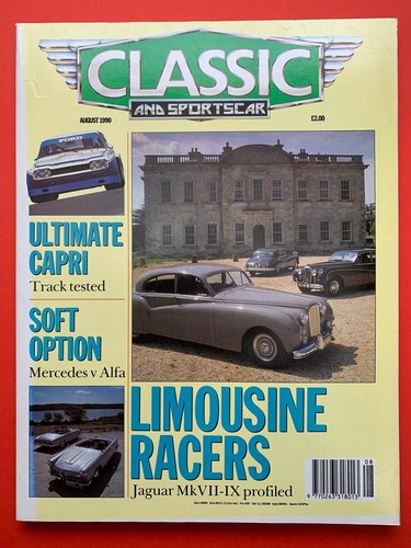 Classic sportscar aug 1990 - classic,