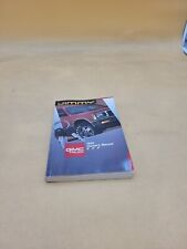 1992 GMC TRUCK JIMMY OWNERS OPERATORS DRIVERS GUIDE MANUAL BOOK GLOVEBOX 