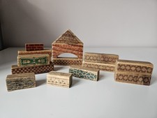 Vintage Wooden Building Blocks