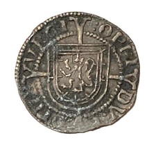 Rare Scotland James V hammered silver One Third Groat type IV c. 1536 - Sp# 5380