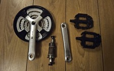  S R Suntour Triple Chainset 28/38/48 170mm With BB