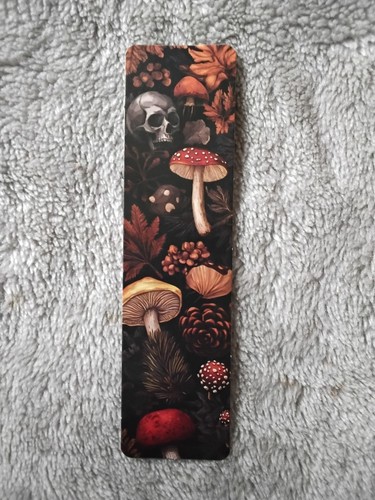 Skull bookmark one sided - skull,