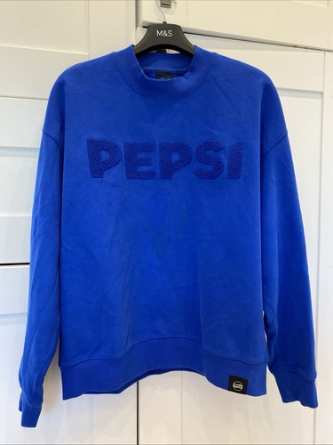 Pepsi blue crewneck sweatshirt - blue,