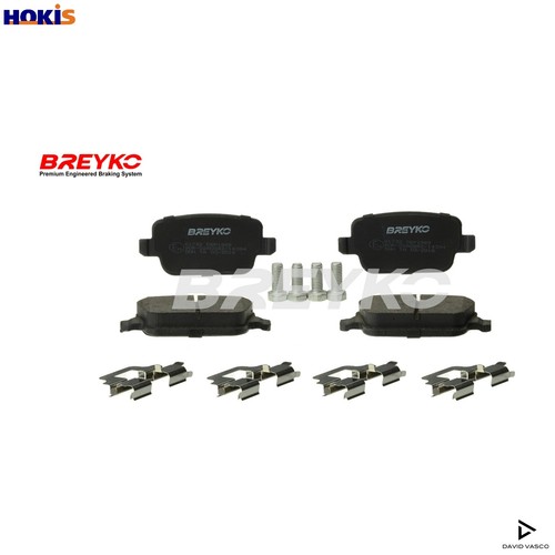Brake pad set disc - disc,